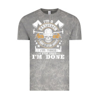 Cloud Rock i'm a carpenter i don't stop   funny carpentry woodworking t shirt Vintage Tee - linhVisuals