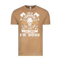 Vintage Camel i'm a carpenter i don't stop   funny carpentry woodworking t shirt Vintage Tee - linhVisuals