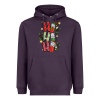 Plum ho ho ho pharmacy Heavyweight Hoodie - CowhideDigitalArt
