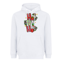 White ho ho ho pharmacy Heavyweight Hoodie - CowhideDigitalArt