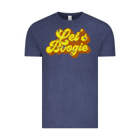 Vintage Denim lets boogie shirt vintage dancing 1980s disco themed party t shirt Vintage Tee - linhVisuals