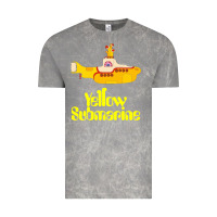 Cloud Rock Yellow Submarine Vintage Tee - linhVisuals