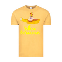 Vintage Mustard Yellow Submarine Vintage Tee - linhVisuals