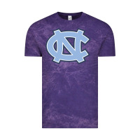 Cloud Purple NORTH CAROLINA TAR HEELS Vintage Tee - linhVisuals
