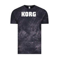 Cloud Black Korg Keyboard Vintage Tee - linhVisuals