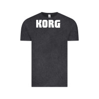 Vintage Black Korg Keyboard Vintage Tee - linhVisuals