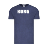 Vintage Denim Korg Keyboard Vintage Tee - linhVisuals
