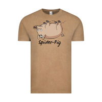 Vintage Coffee spider pig Vintage Tee - linhVisuals
