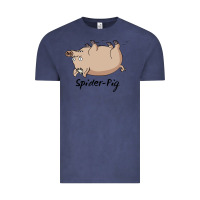 Vintage Denim spider pig Vintage Tee - linhVisuals