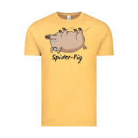 Vintage Mustard spider pig Vintage Tee - linhVisuals