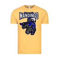 Vintage Mustard mandingo fighter chief, liberian superhero, african ancestry premium t Vintage Tee - linhVisuals