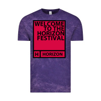 Cloud Purple Horizon Festival Vintage Tee - linhVisuals
