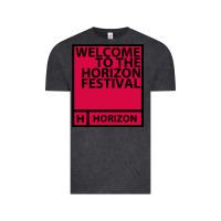 Vintage Black Horizon Festival Vintage Tee - linhVisuals