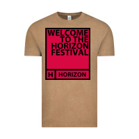 Vintage Coffee Horizon Festival Vintage Tee - linhVisuals
