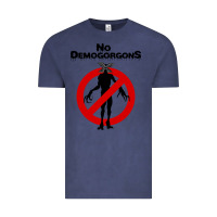 Vintage Denim stranger no demogorgons Vintage Tee - linhVisuals