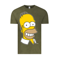 Vintage Olive the simpsons homer simpson face sweatshirt Vintage Tee - linhVisuals