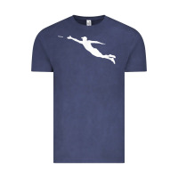 Vintage Denim ultimate frisbee layout t shirt Vintage Tee - linhVisuals