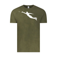 Vintage Olive ultimate frisbee layout t shirt Vintage Tee - linhVisuals
