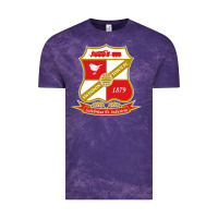 Cloud Purple the swindon Vintage Tee - linhVisuals