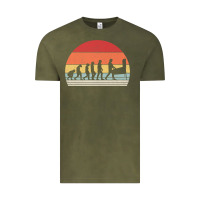 Vintage Olive vintage retro evolution of the pinball lover premium t shirt Vintage Tee - linhVisuals