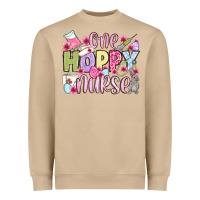 Easter Day One Hoppy Nurse Heavyweight Sweatshirt | Teevron