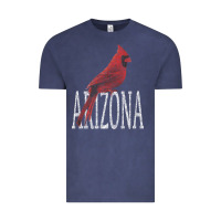 Vintage Denim black vintage cardinal red bird arizona az gifts premium t shirt Vintage Tee - linhVisuals