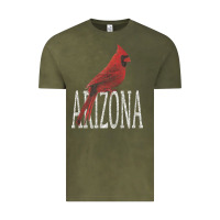Vintage Olive black vintage cardinal red bird arizona az gifts premium t shirt Vintage Tee - linhVisuals