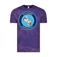 Cloud Purple the wycombe wanderers Vintage Tee - linhVisuals