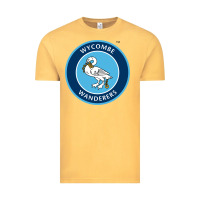 Vintage Mustard the wycombe wanderers Vintage Tee - linhVisuals