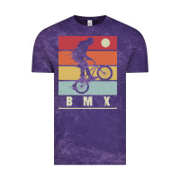 Cloud Purple bmx vintage bike fans kids gift boys bmx pullover hoodie Vintage Tee - linhVisuals