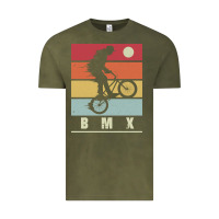 Vintage Olive bmx vintage bike fans kids gift boys bmx pullover hoodie Vintage Tee - linhVisuals