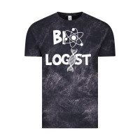 Cloud Black biologist   funny biology student cell science chemistry dna t shirt Vintage Tee - linhVisuals