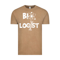 Vintage Coffee biologist   funny biology student cell science chemistry dna t shirt Vintage Tee - linhVisuals