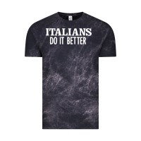 Cloud Black italians do it better Vintage Tee - linhVisuals