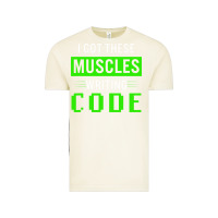 Vintage Arctic funny programmer writing code muscles meme for computer geek Vintage Tee - linhVisuals