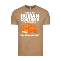 Vintage Coffee funny chicken nugget costume for kids fashion nugget foodie t shirt Vintage Tee - linhVisuals