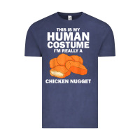 Vintage Denim funny chicken nugget costume for kids fashion nugget foodie t shirt Vintage Tee - linhVisuals