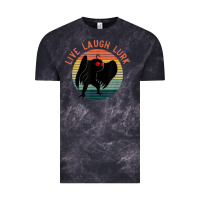 Cloud Black mothman live laugh lurk Vintage Tee - linhVisuals