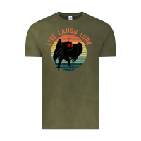 Vintage Olive mothman live laugh lurk Vintage Tee - linhVisuals