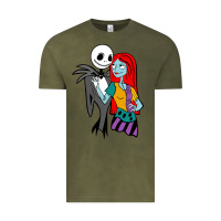 Vintage Olive jack  and sally Vintage Tee - linhVisuals