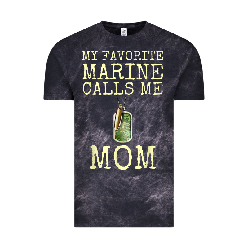 My Favorite Marine Calls Me Mom Vintage Tee by linhVisuals | Teevron