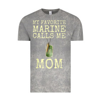 Cloud Rock my favorite marine calls me mom Vintage Tee - linhVisuals
