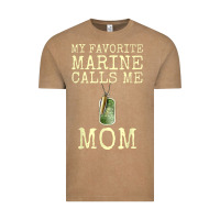 Vintage Coffee my favorite marine calls me mom Vintage Tee - linhVisuals