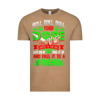 Vintage Coffee funny weed pot lover roll joint friend smoking marijuana tank top Vintage Tee - linhVisuals