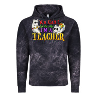 Cloud Black You Can't Scare Me I'm a Teacher Vintage Hoodie - texasbilliewilder
