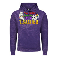 Cloud Purple You Can't Scare Me I'm a Teacher Vintage Hoodie - texasbilliewilder