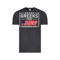 Vintage Black greeks for trump conservative gift trump 2020 re election t shirt Vintage Tee - linhVisuals