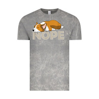 Cloud Rock nope lazy corgi Vintage Tee - linhVisuals