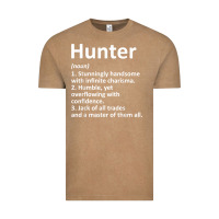 Vintage Coffee hunter definition personalized name funny birthday gift idea t shirt Vintage Tee - linhVisuals