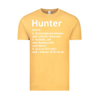 Vintage Mustard hunter definition personalized name funny birthday gift idea t shirt Vintage Tee - linhVisuals